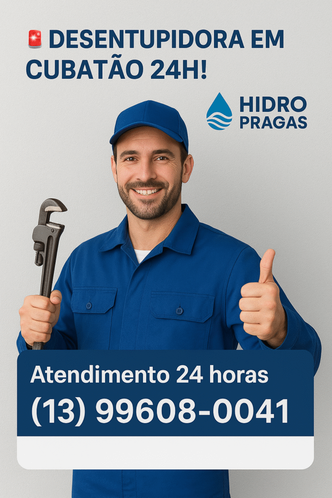 Desentupidora em Cubatao 24 Horas Desentupidora em Cubatao 24 Horas