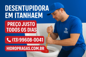 Leia mais sobre o artigo Desentupidora em Itanhaém 24 Horas – Soluções Completas para Desentupimento de Esgoto, Pia, Ralo e Vaso Sanitário com Profissionais Qualificados e Equipamentos Avançados.