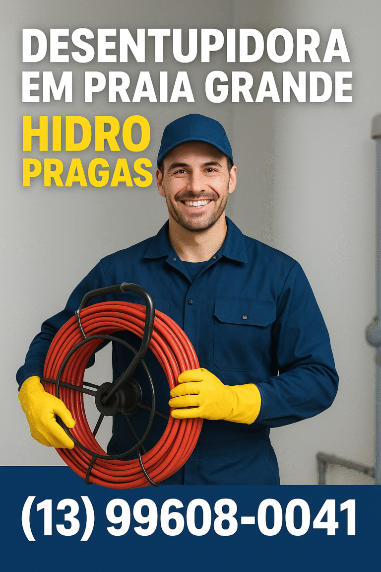 Desentupimento de Esgoto na Praia Grande