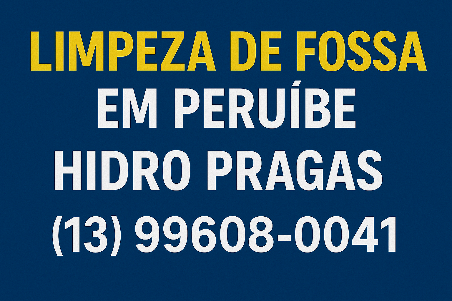 limpeza de fossa em peruibe