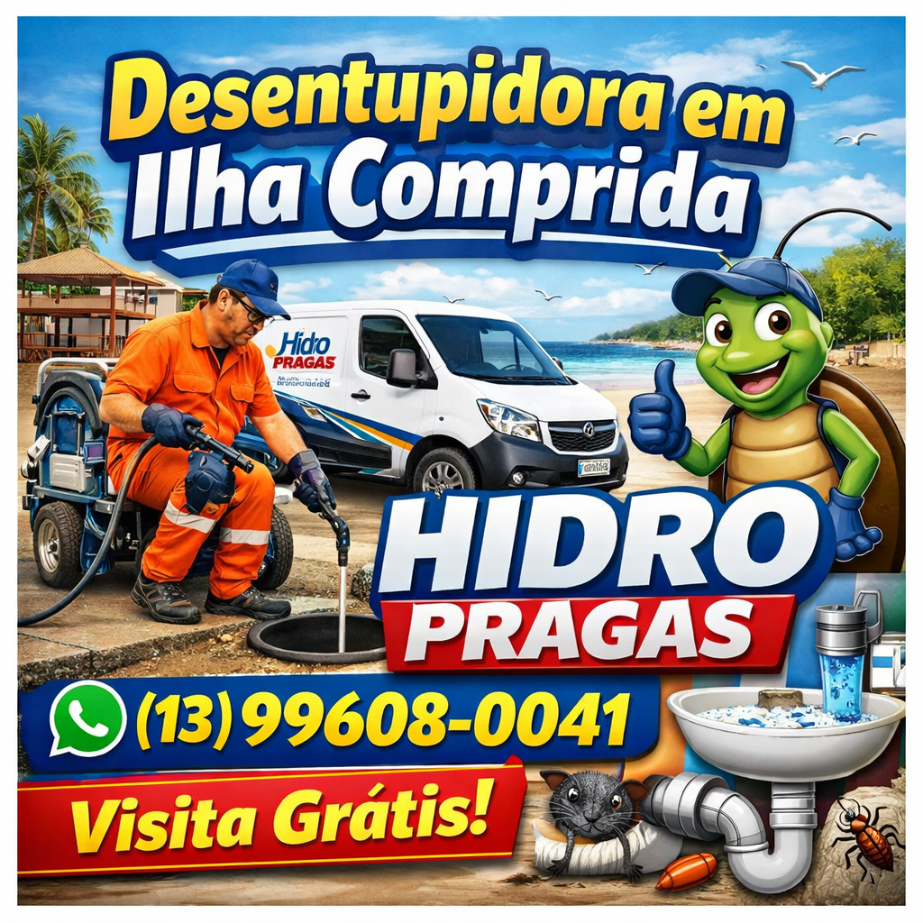 desentupidora em ilha comprida 24 horas