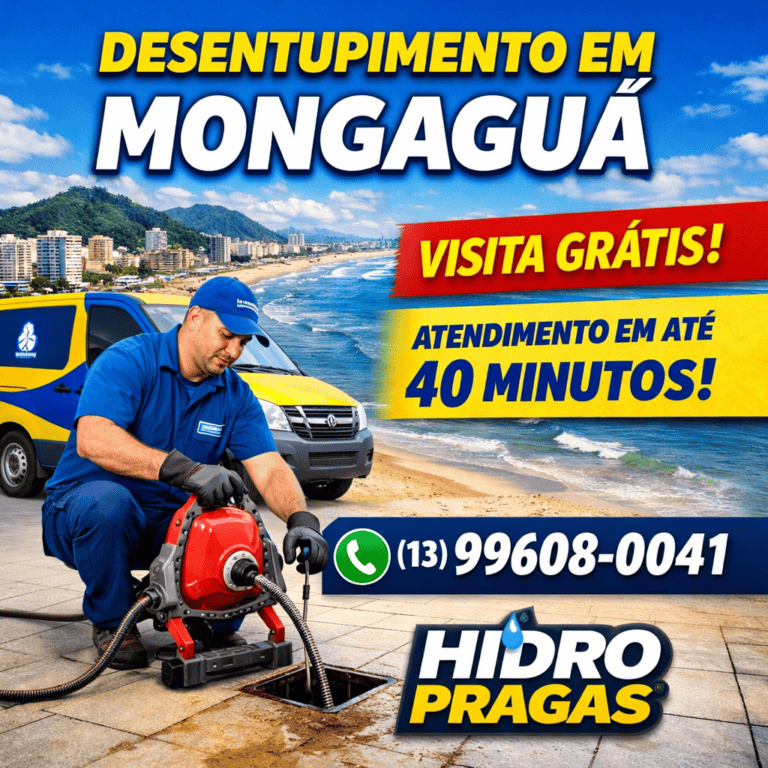 desentupidora mongagua 24 horas