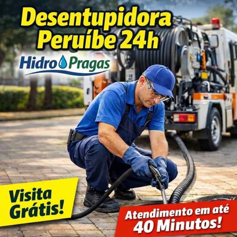 desentupidora peruibe 24 horas