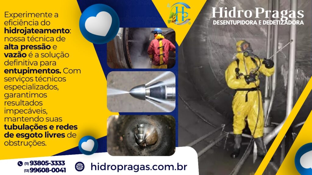 hidrojateamento de alta pressao