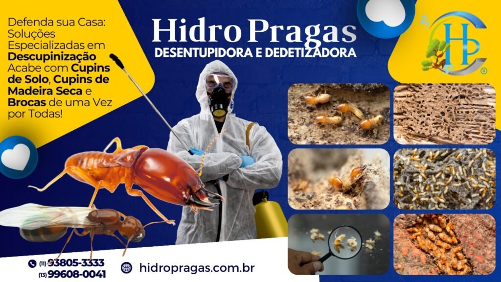 Controle de Cupim Bertioga 24 Horas