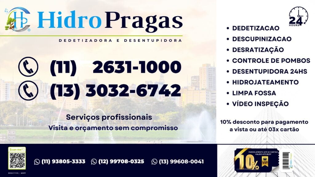 hidro pragas