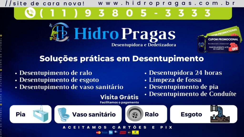 Desentupidora Casa Verde 24 Horas