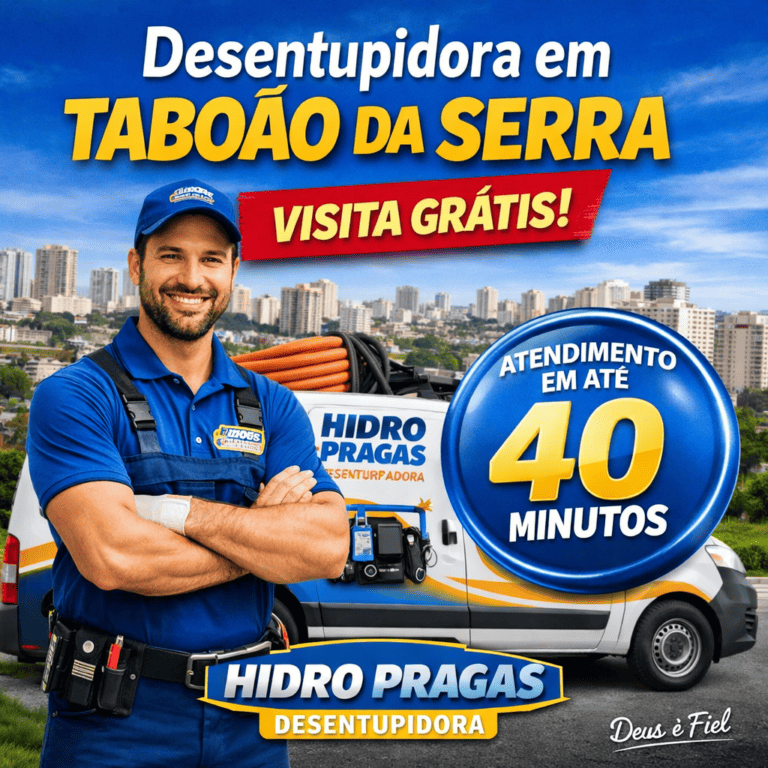 desentupidora em taboao da serra
