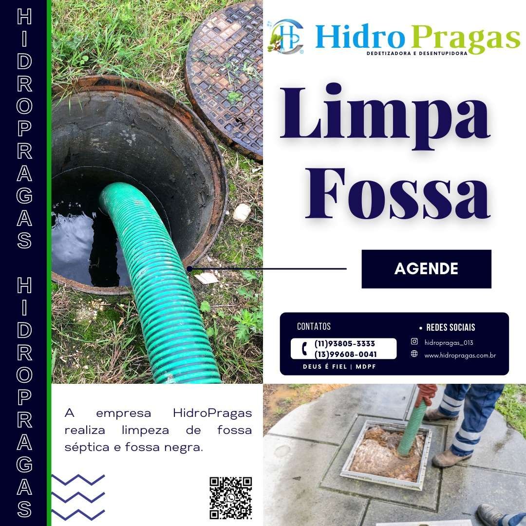 Limpa Fossa 24 Horas | Hidro Pragas Dedetizadora e Desentupidora em São ...