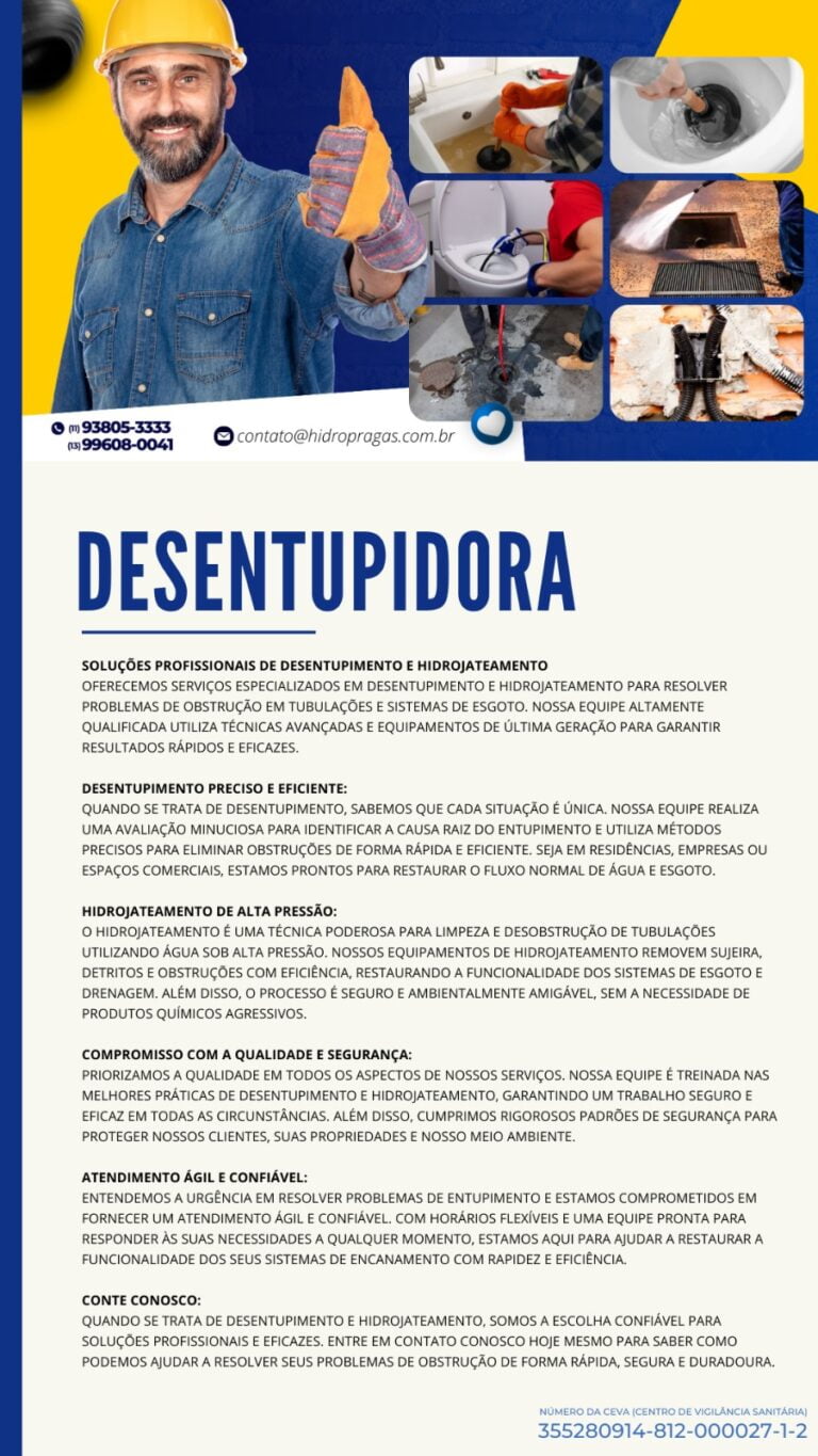 desentupimento