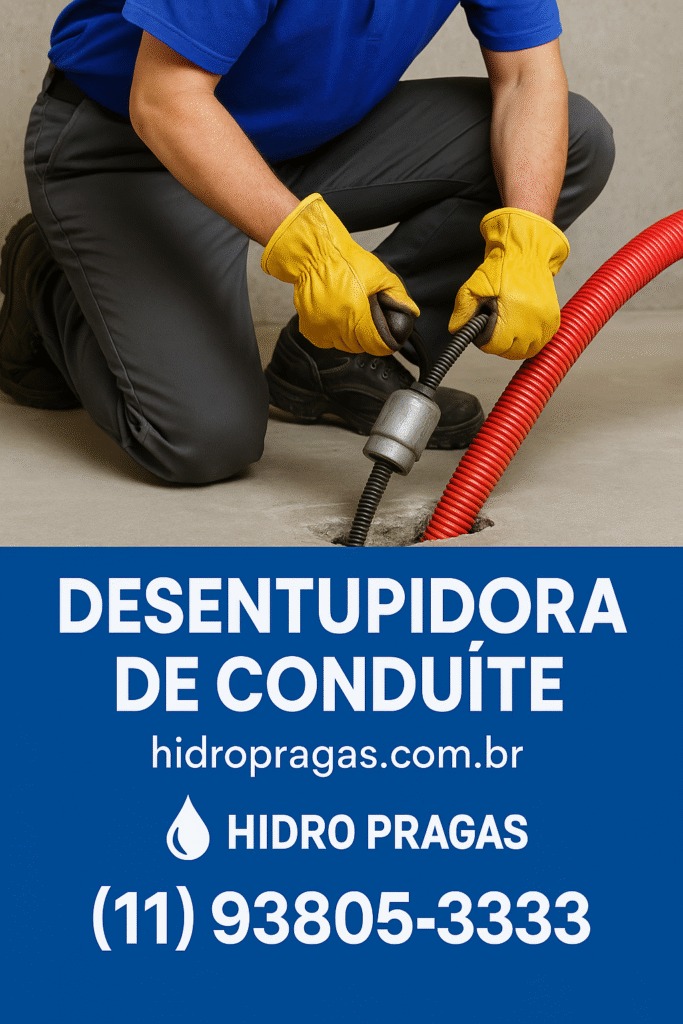 Desentupimento de Conduite