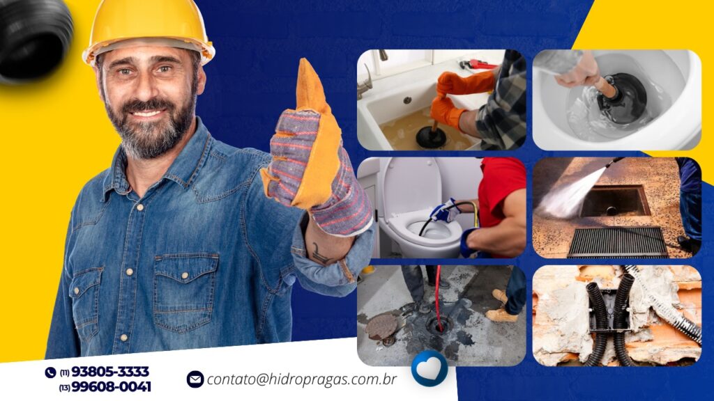 Desentupimento de Esgoto em Mongagua