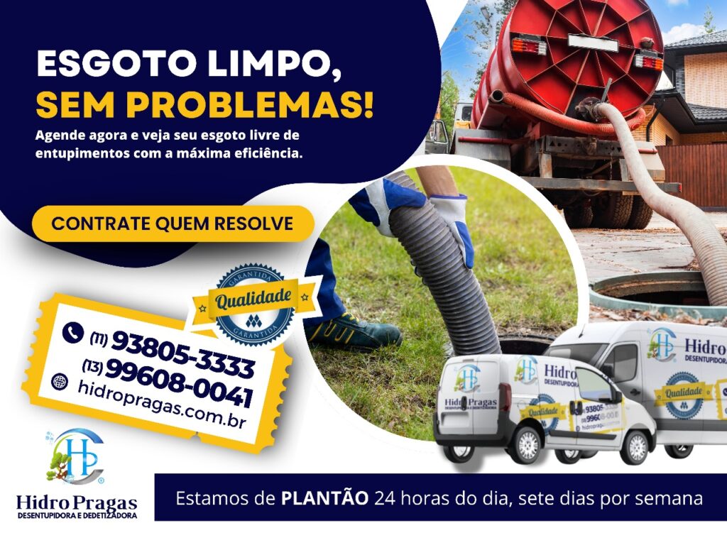 guaruja desentupidora em guaruja