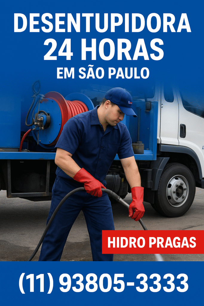 desentupidora 24 horas
