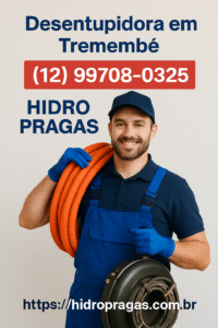 Leia mais sobre o artigo Desentupidora em Tremembé 24hs – Não perca tempo com soluções caseiras que podem piorar o problema. Conte com a Hidro Pragas, a sua desentupidora de confiança na região. Ligue agora mesmo para (12) 99708-0325.