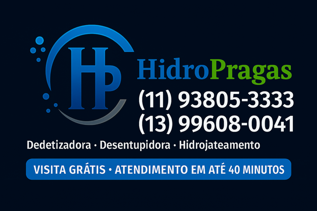 hidro pragas dedetizadora e desentupidora