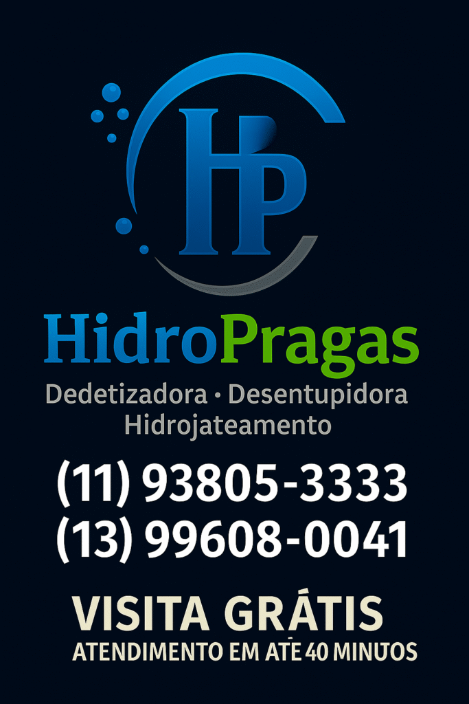 hidro pragas dedetizadora e desentupidora 24 horas