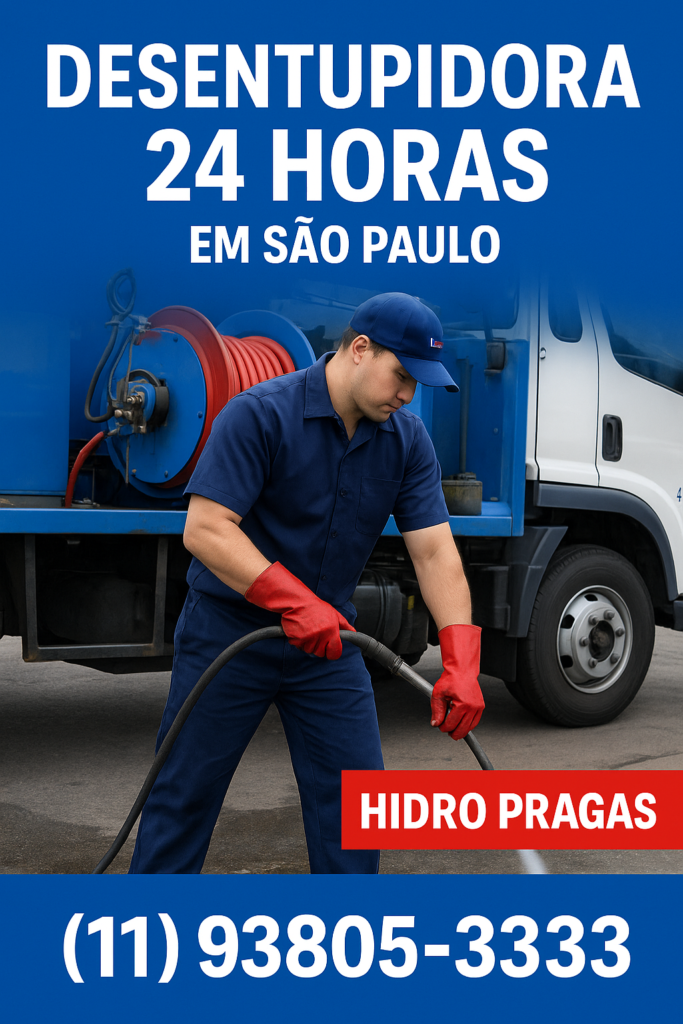 Desentupimento 24 horas