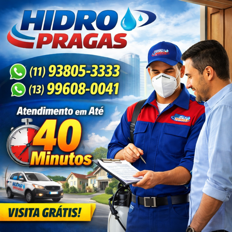 hidro pragas dedetizadora e desentupidora