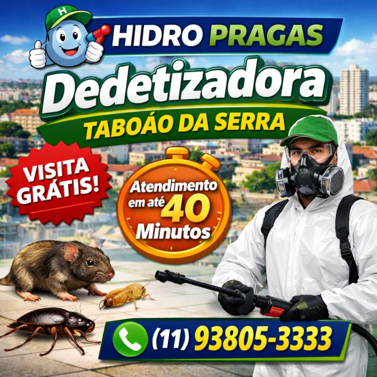 dedetizadora taboao da serra