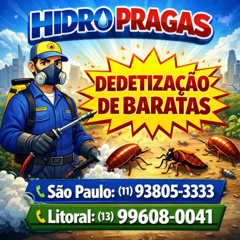 dedetizacao de baratas